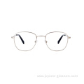 Newest Retro Oval Full Rim Metal Prescription Eye Glasses Frames For Ladies and Men